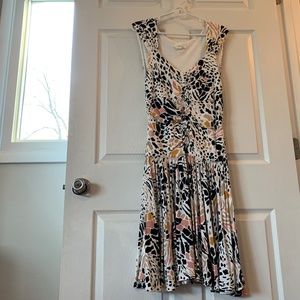 Anthropologie patterned dress